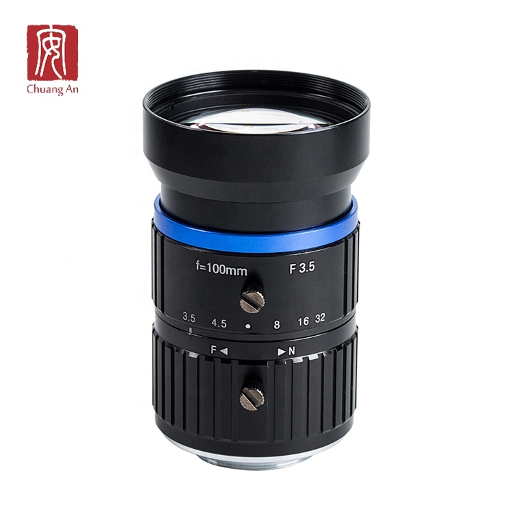1 "формат 100 мм 8MP F3.5 C крепление машины видения объектива