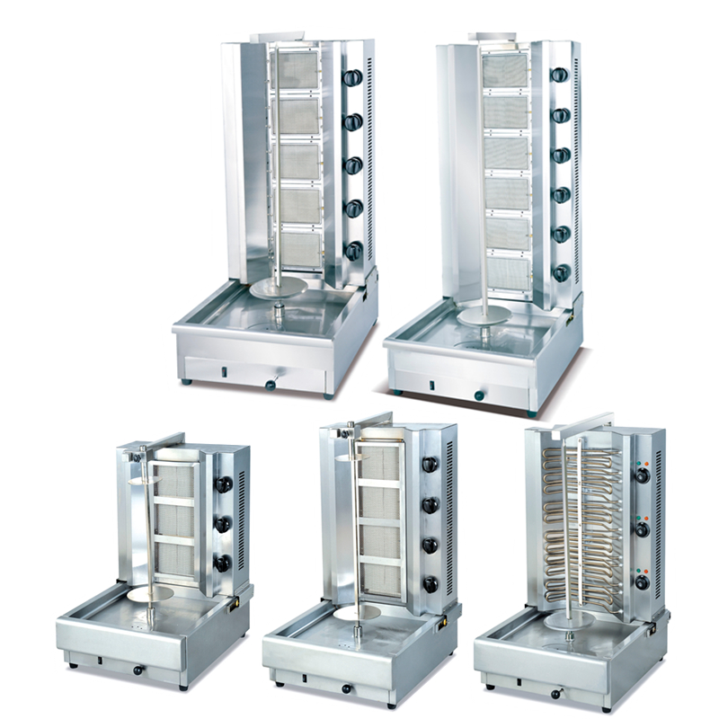 R&M mini shawrma shawerma sharwama shwarma adana doner kebab machine chawarma maker shawarma machine electric gas grill for sale