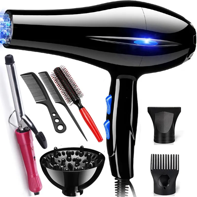 Hair Dryer Household Salon Use Negativ Ion reverse Air Hand Hair Dryer With Comb 1000W