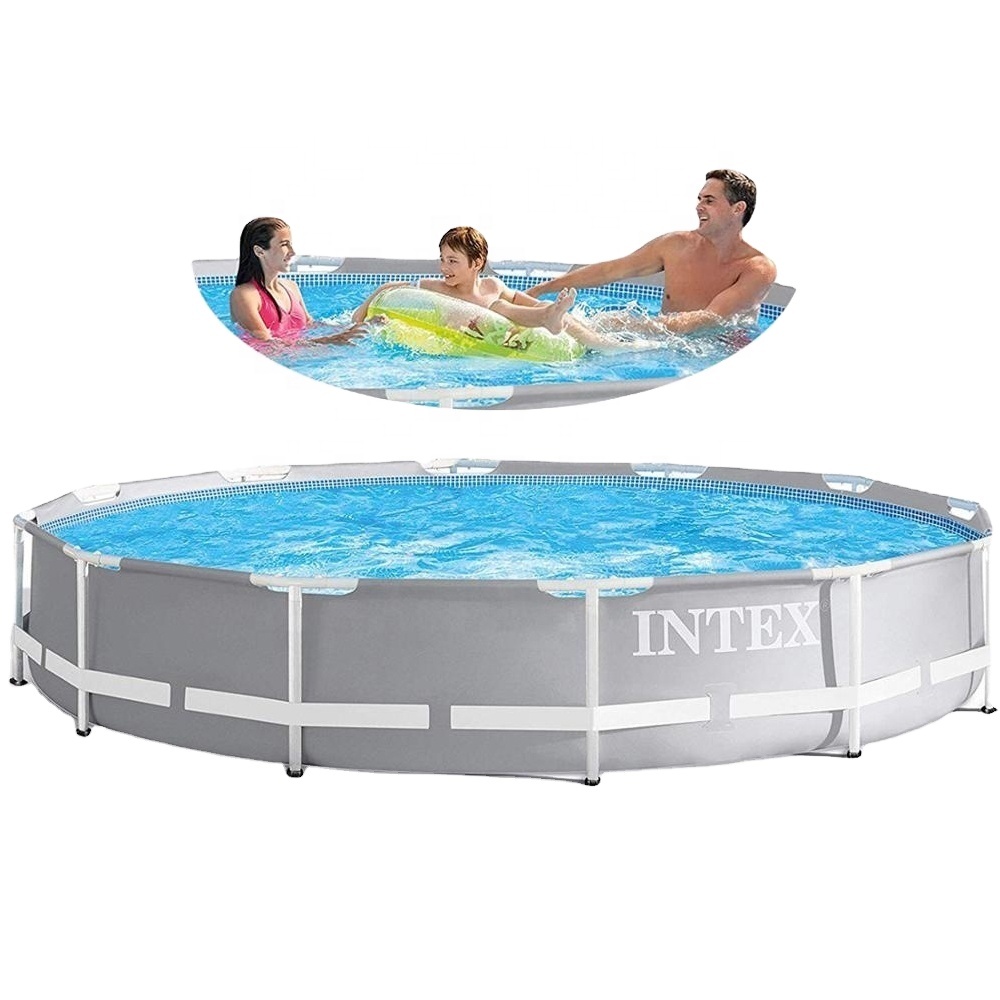INTEX 26702 Above Ground Swimming Pool Garden Frame Round Swimming Pool