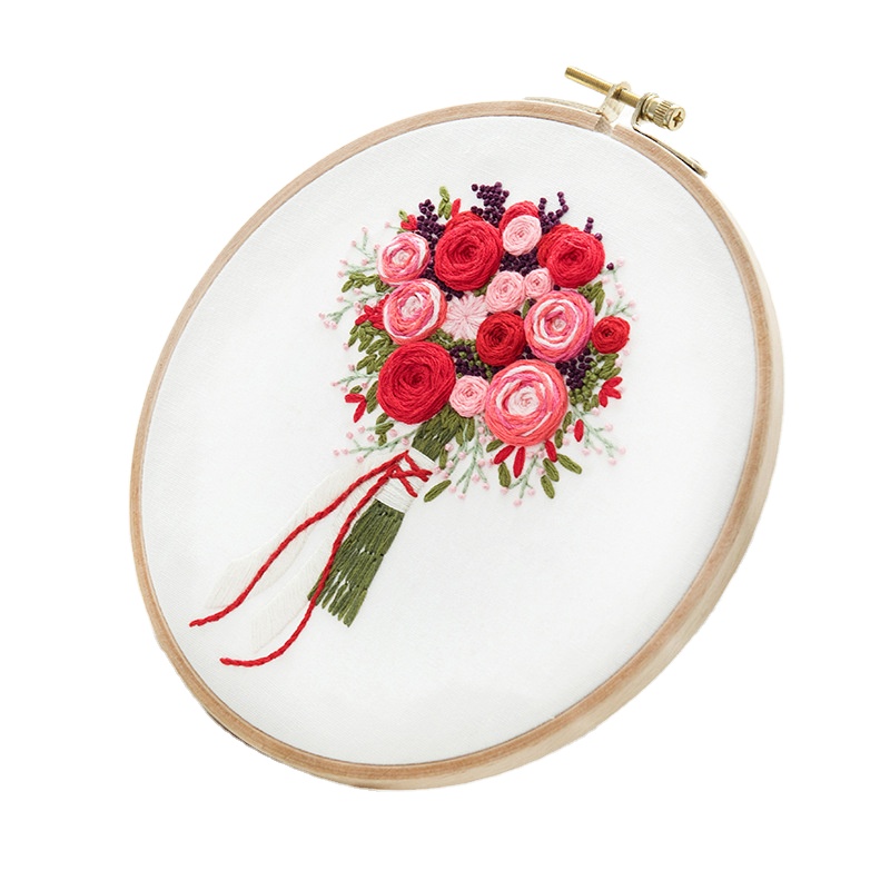 Hot Selling Good Quality Custom Embroidery Hand Embroidery Diy Embroidery Kit