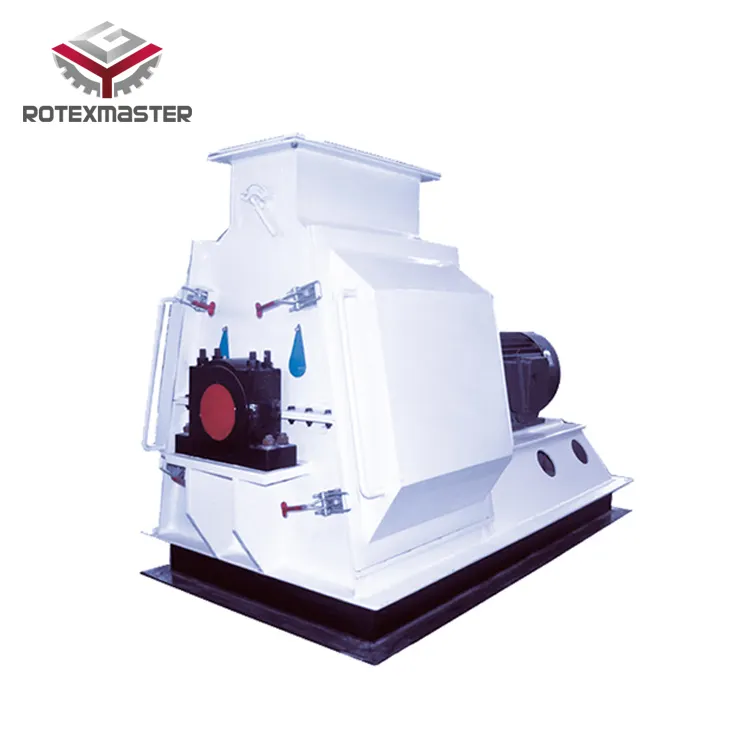 Alfalfa Hay Grinding Machine For Sale Large Capacity Wood Chips Hammer Mill