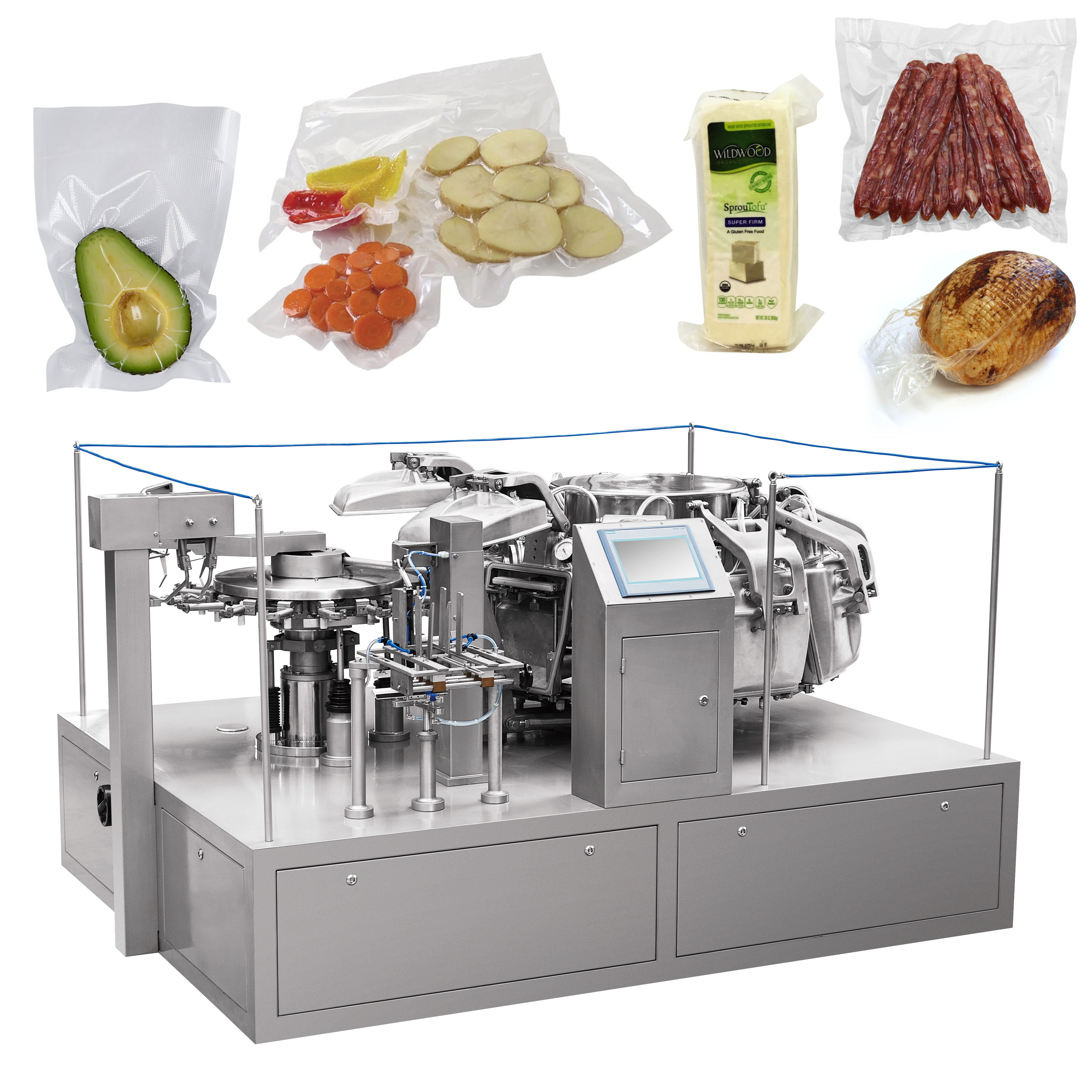 High-efficiency Automatic Vacuum Packaging Machine for Food Packaging