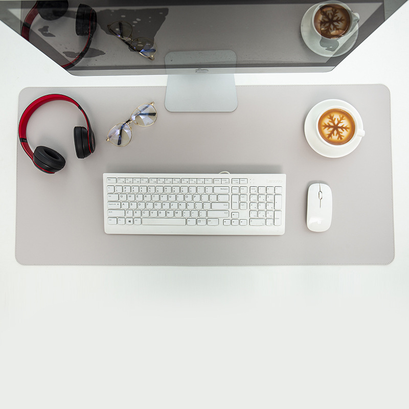 Factory wholesale OEM Laptop Mouse Pad Big Size PU Desk Mat Writing Pad Over Sized 120x60 Mouse Pad Custom Pattern For Computer