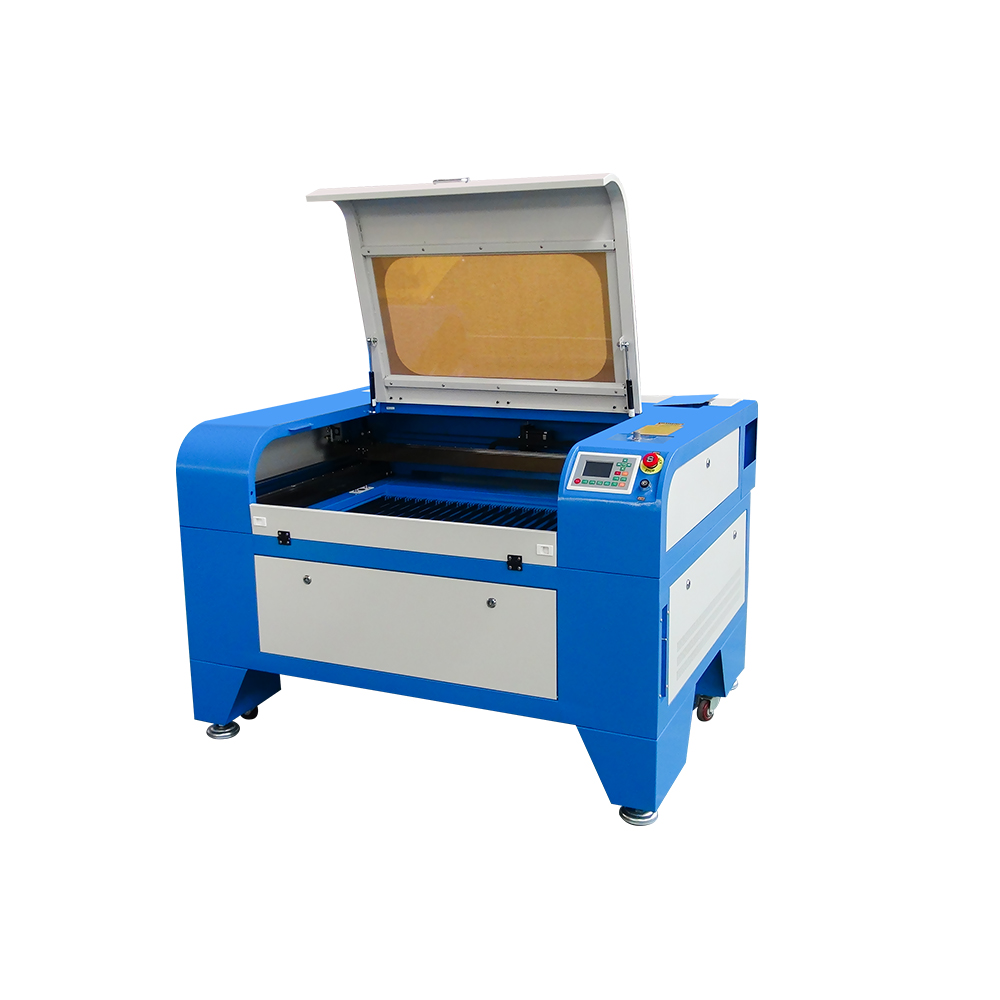 mid size co2 laser cutter engraver 690 for acrylic wood pvc mdf felt foam rubber leather