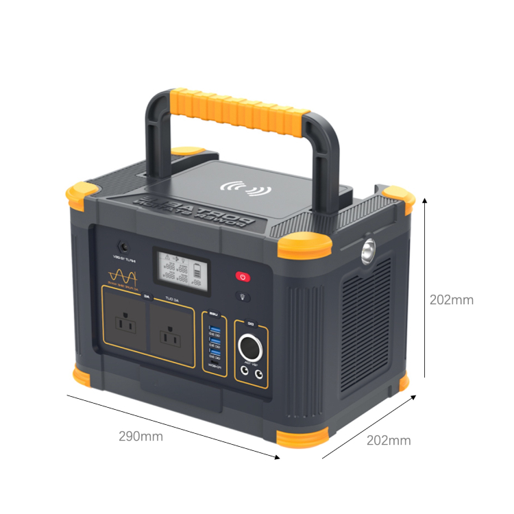 China Supplier Customized 1000watts 2000watts 3000watts Solar Generator Portable Battery Powered Outlet For Camping Van RV
