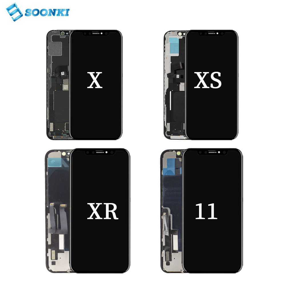 S6 edge s7 s8 plus lcd сенсорный экран дигитайзер для samsung s8 plus s7 s6, Мобильный ЖК-экран для iphone 5 6 7 8X11