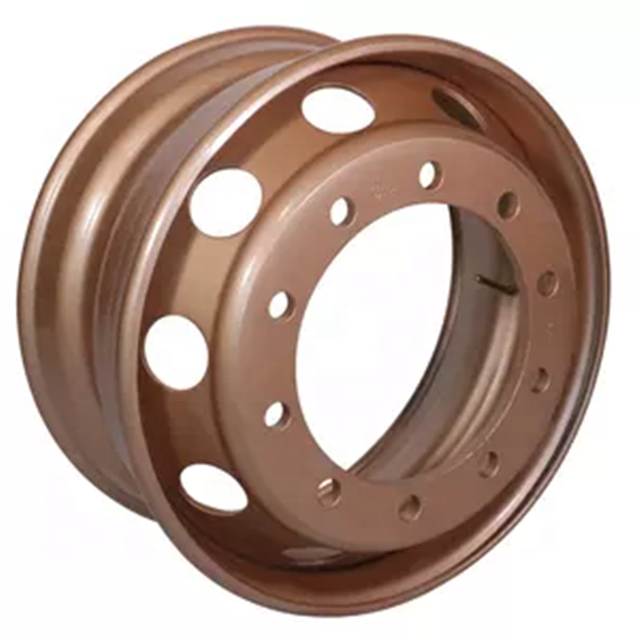 22.5 heavy truck steel wheel rim 22.5x9.00 for tyre 12r22.5