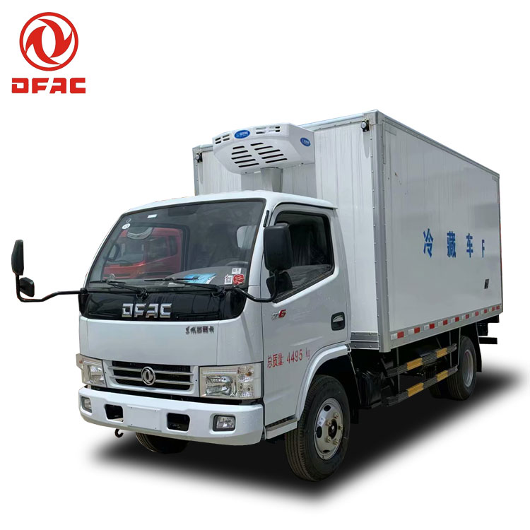 Новинка, Лидер продаж, морозильная камера Dongfeng на 5 тонн, охлаждаемый грузовик 4,1 м, грузовик для доставки мороженого/овощей