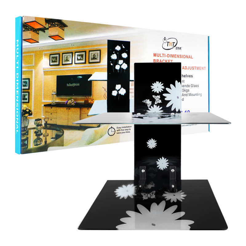 TNT STAR TG-10 High quality standard VESA solid LED DVD stand Full motion LED DVD wall mount stand
