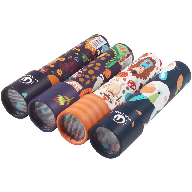 Amazon Hot Selling Intelligence Toy Classic Rotating bucket Kaleidoscope Game Magic Kaleidoscope