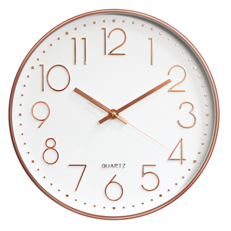 Custom graphic logo Modern Design Classic Quartz Analog Wall Clock for Home Decoration