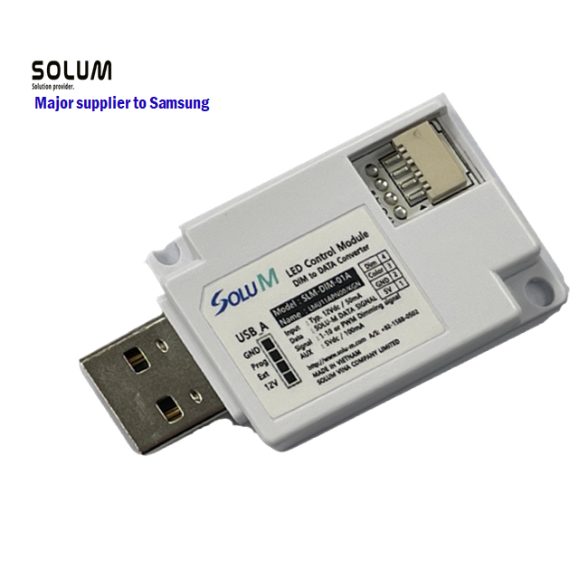 USB-переходник для приглушенного интерфейса для интеллектуального освещения, светодиодный драйвер с регулировкой яркости, совместим только с светодиодным блоком питания Samsung и SoluM