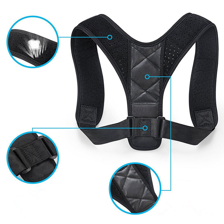 Universal Adjustable Shoulder Straps Breathable Comfortable Clavicle Posture Corrector Belt