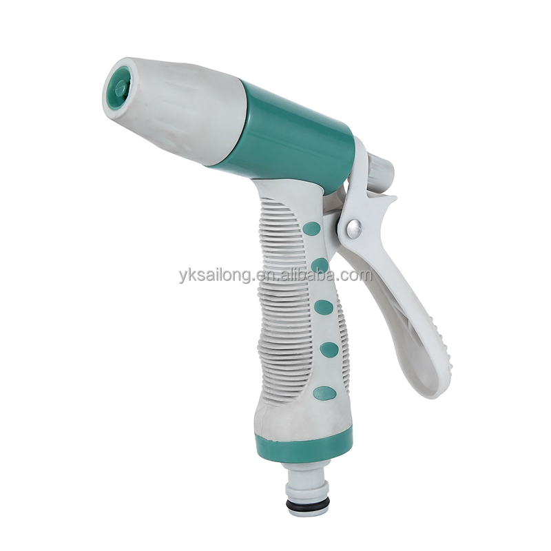Adjustable Soft Grip Plastic Water Spray Nozzle Car Wash Water Clean Gun