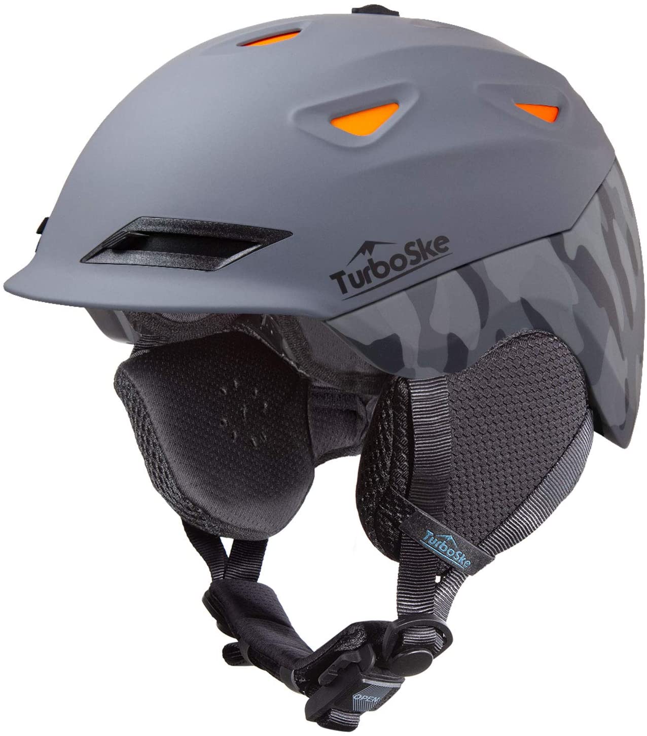Active Ventilation Audio Compatible Ski Helmet for Adults Custom Innovative Hybrid Shell Construction Skiing Snow Helmets