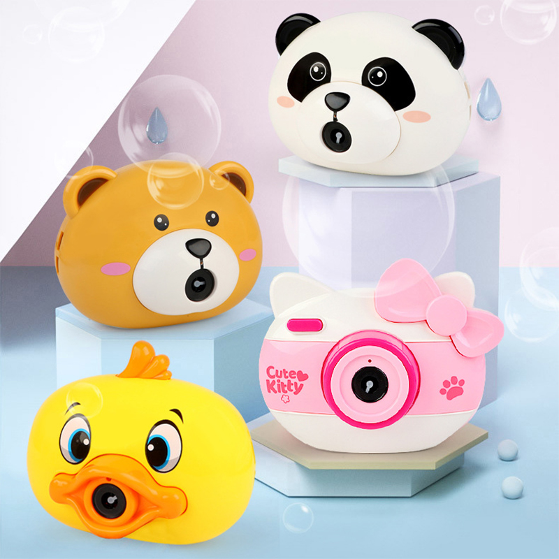 Bubble Kids Мини крошечный воздушный пластиковый дутый камера машина игрушка для улицы стиральный автомат пузыри машина