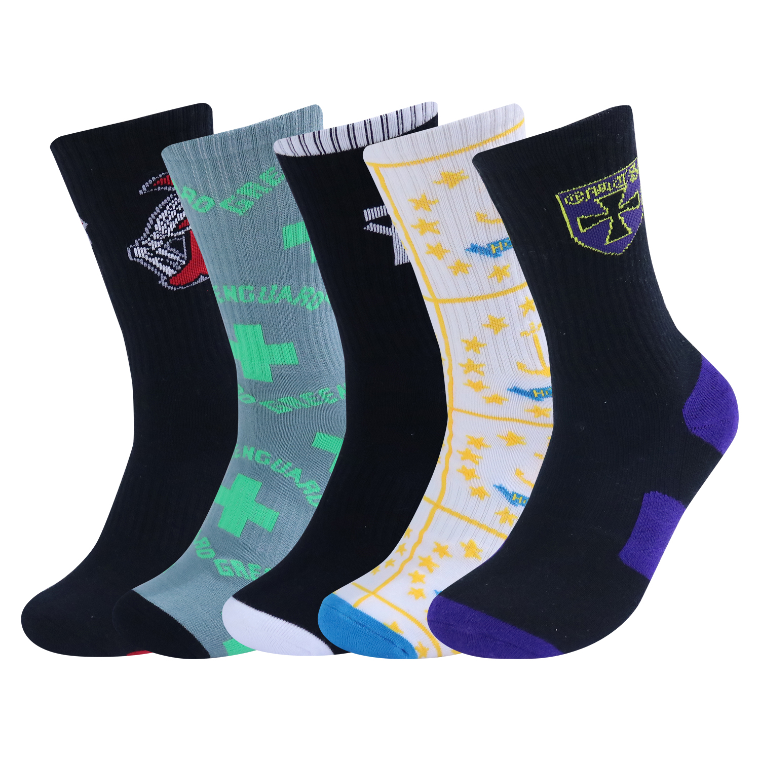 Customized long men's socks winter sports socks socks outdoor climbing sweat-absorbent and deodorant