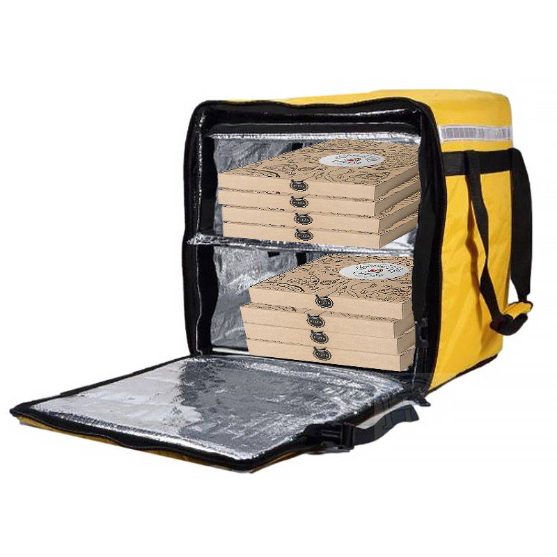 Custom Available Collapsible Portable Insulated Thermal Cake Delivery Bag for Keeping Food Warmer Fresher