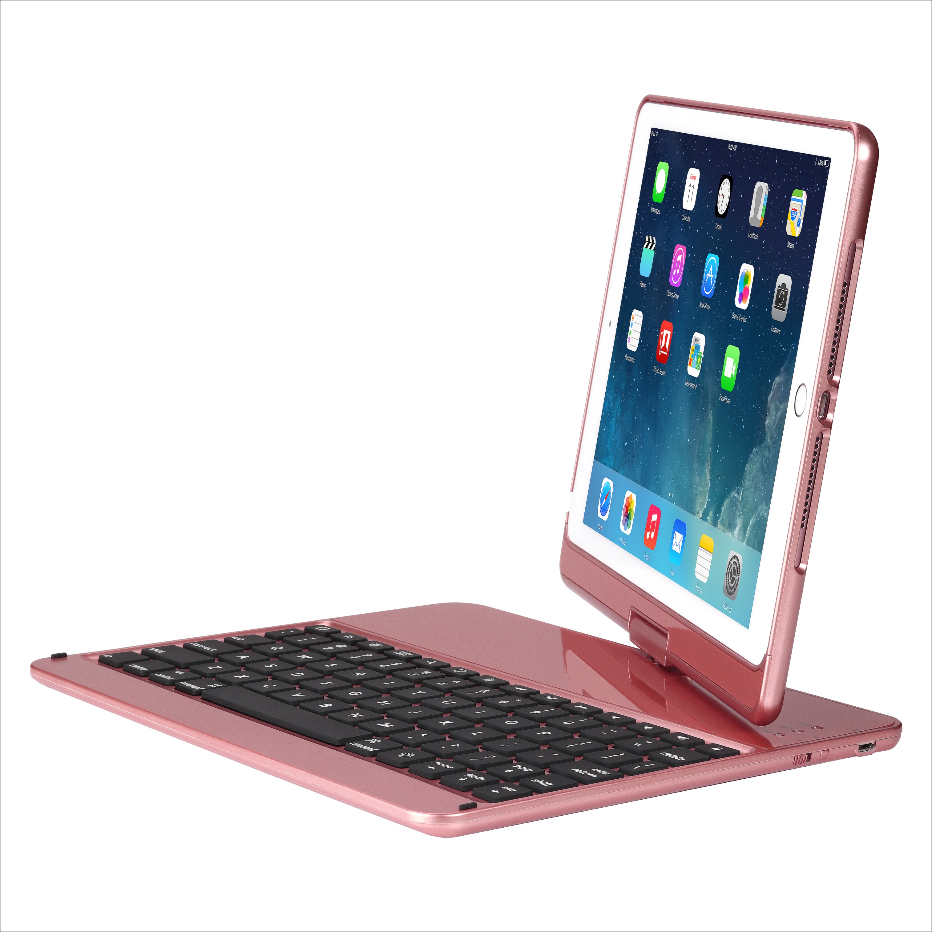 Заводская тонкая мини беспроводная клавиатура с подсветкой для iPad 10,5/10,2 ABS, клавиатура для планшета со светодиодной подсветкой, поддержка OEM