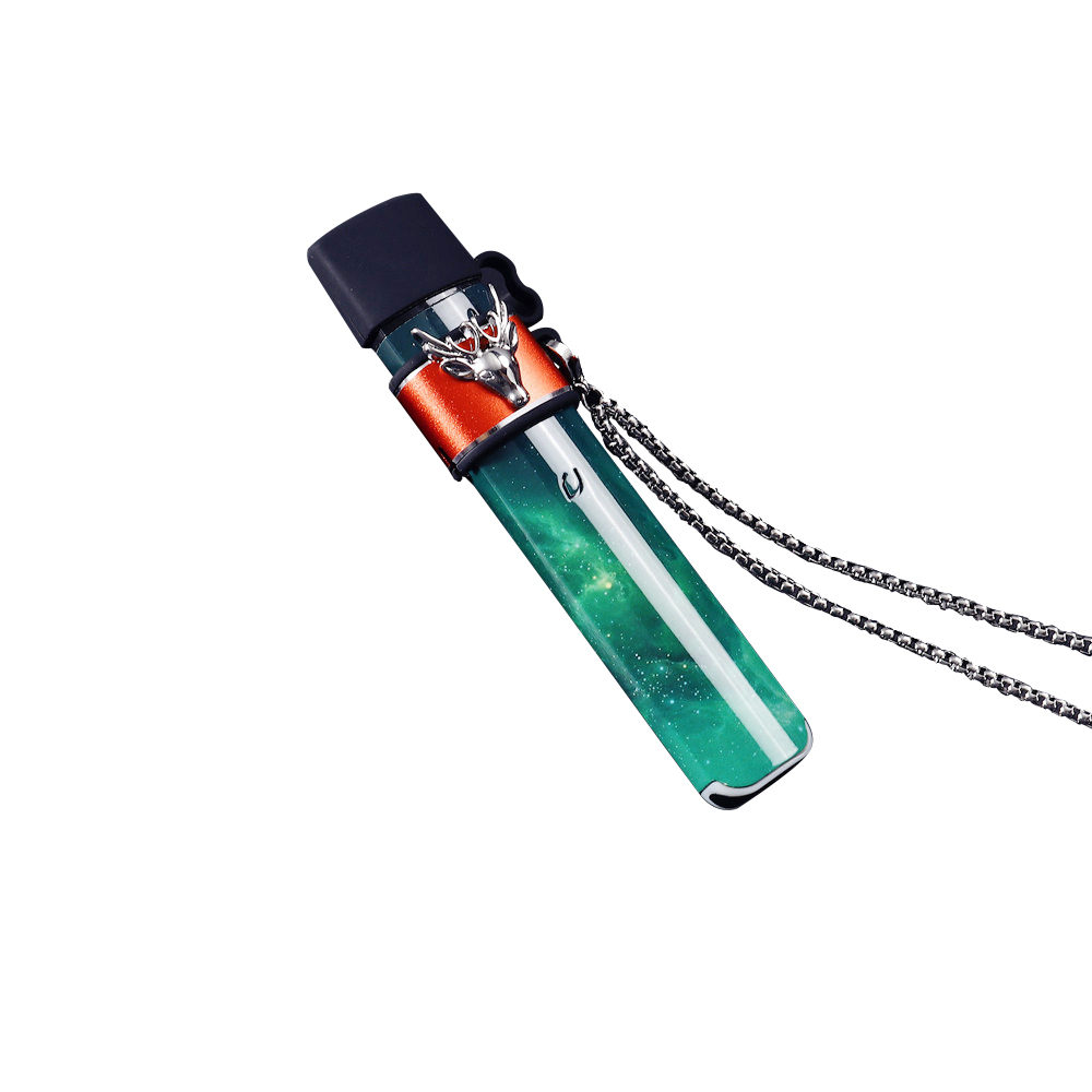 High Quality Ecig mental Lanyard Personalised OEM Accept with Silicon Ring Lanyard