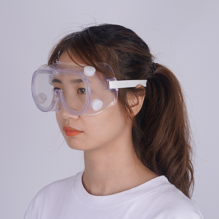 2021 Trending Safety Goggles Protective Women Adjustable Clear Color Safty Glasses for Sale