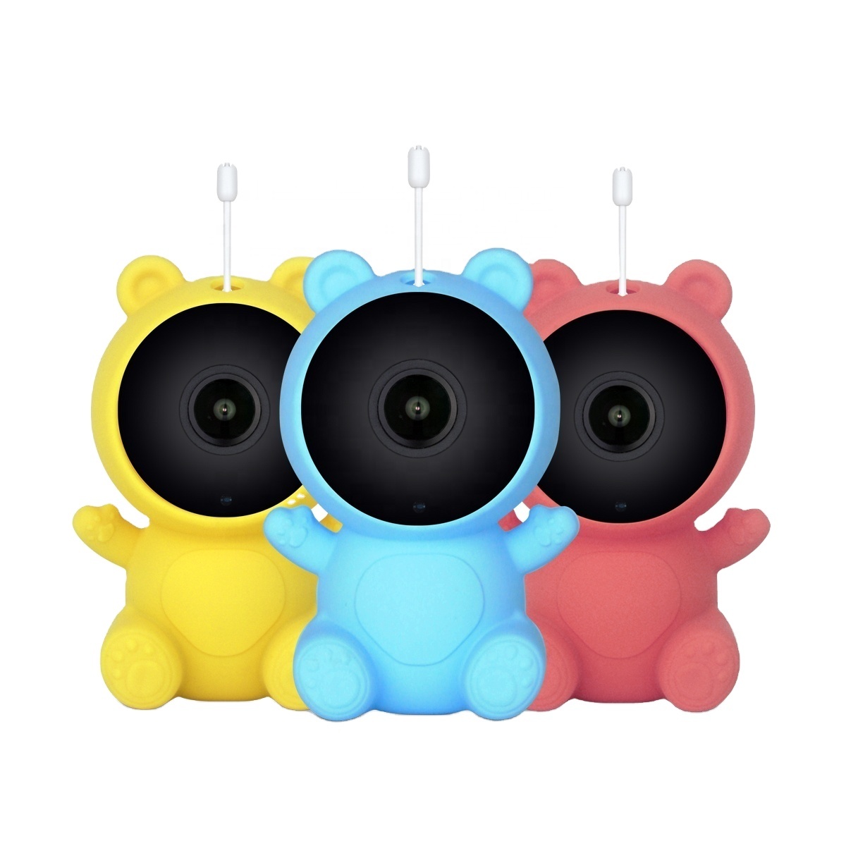 HOT OEM ODM factory colorful cute birthday gifts pet kids care nanny wifi IP baby monitor camera