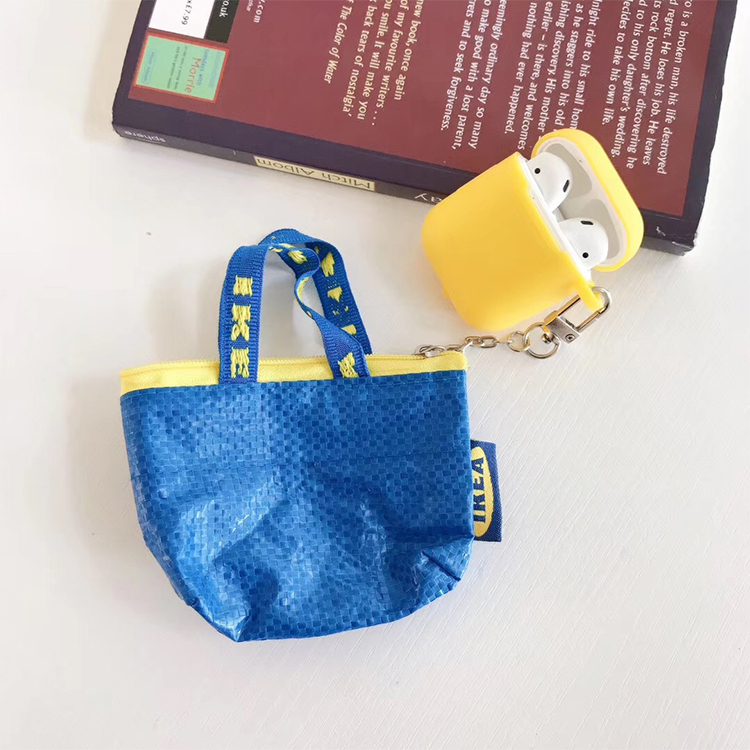 Fashion INS Mini Storage Bag Bts Airpods Case Yellow Airpod Case For Airpods Silicon Case