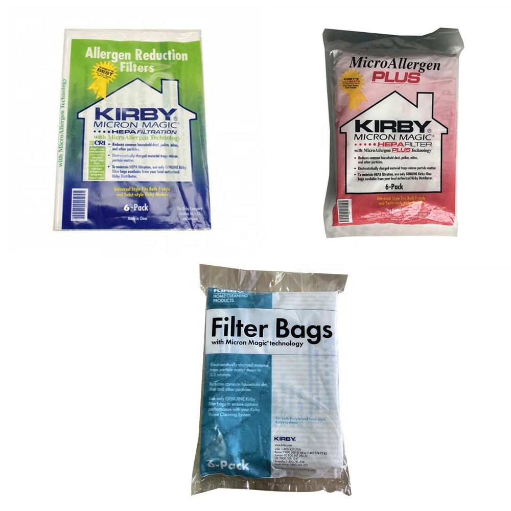 Non-woven dust bag for kirby vacuum cleaner filter bag