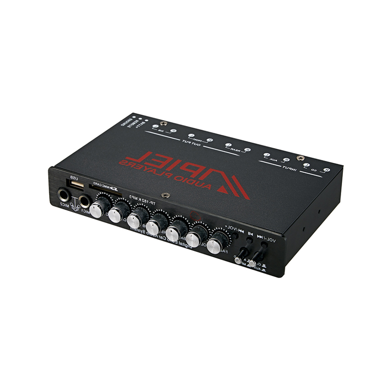 Высокое качество и низкая цена 2/4/5/7 Группа SD/USB компакт-дисков/AUX качество звука автомобиля аудио эквалайзер