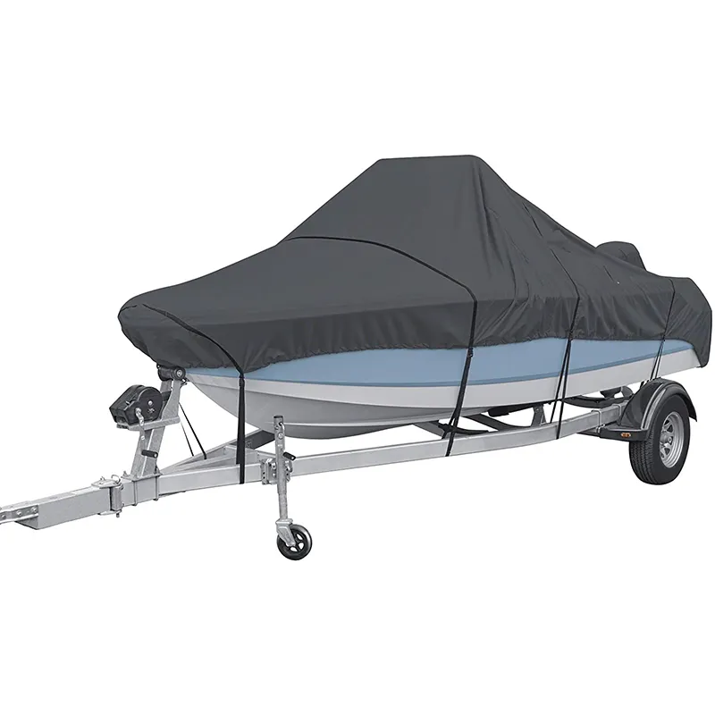 Portable Polyester Fabric 300d Support 600d Waterproof Boat Cover