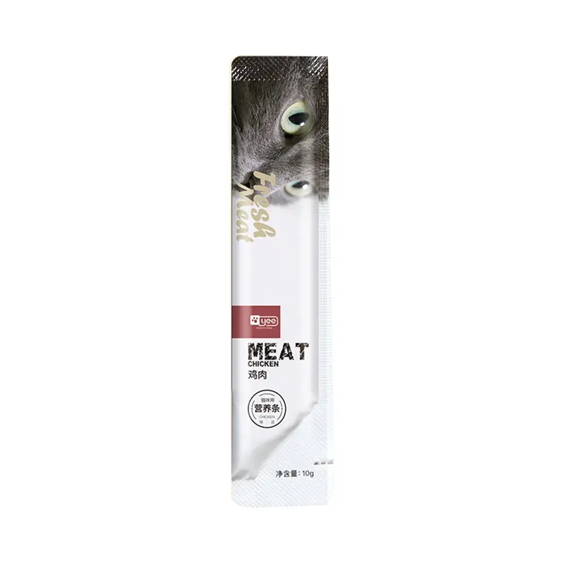 Yee Factory wholesale wet cat food pets cat snacks OEM package cats food salmon flavor