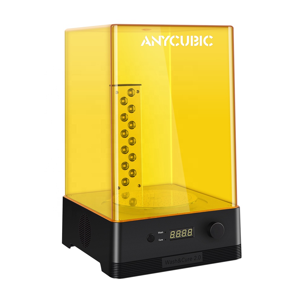 2020 ANYCUBIC экономически эффективным УФ 405nm Резина отверждающий машинная стирка и машина для отверждения 2,0 цифровой принтер