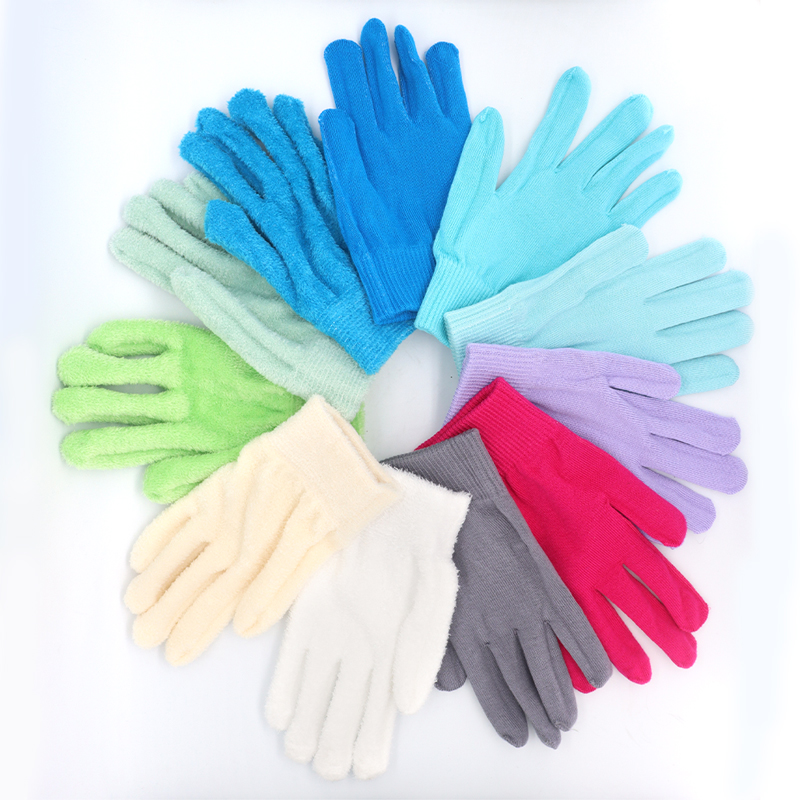 plant essential oil gel skin care moisturizing gloves