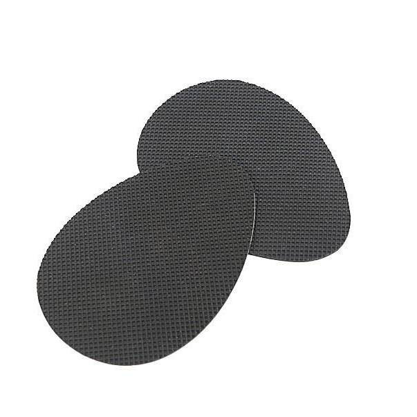 Wholesale Woman High Heel Shoes Sole Black Rubber Forefoot Insole Anti Slip Shoe Sticker Pad
