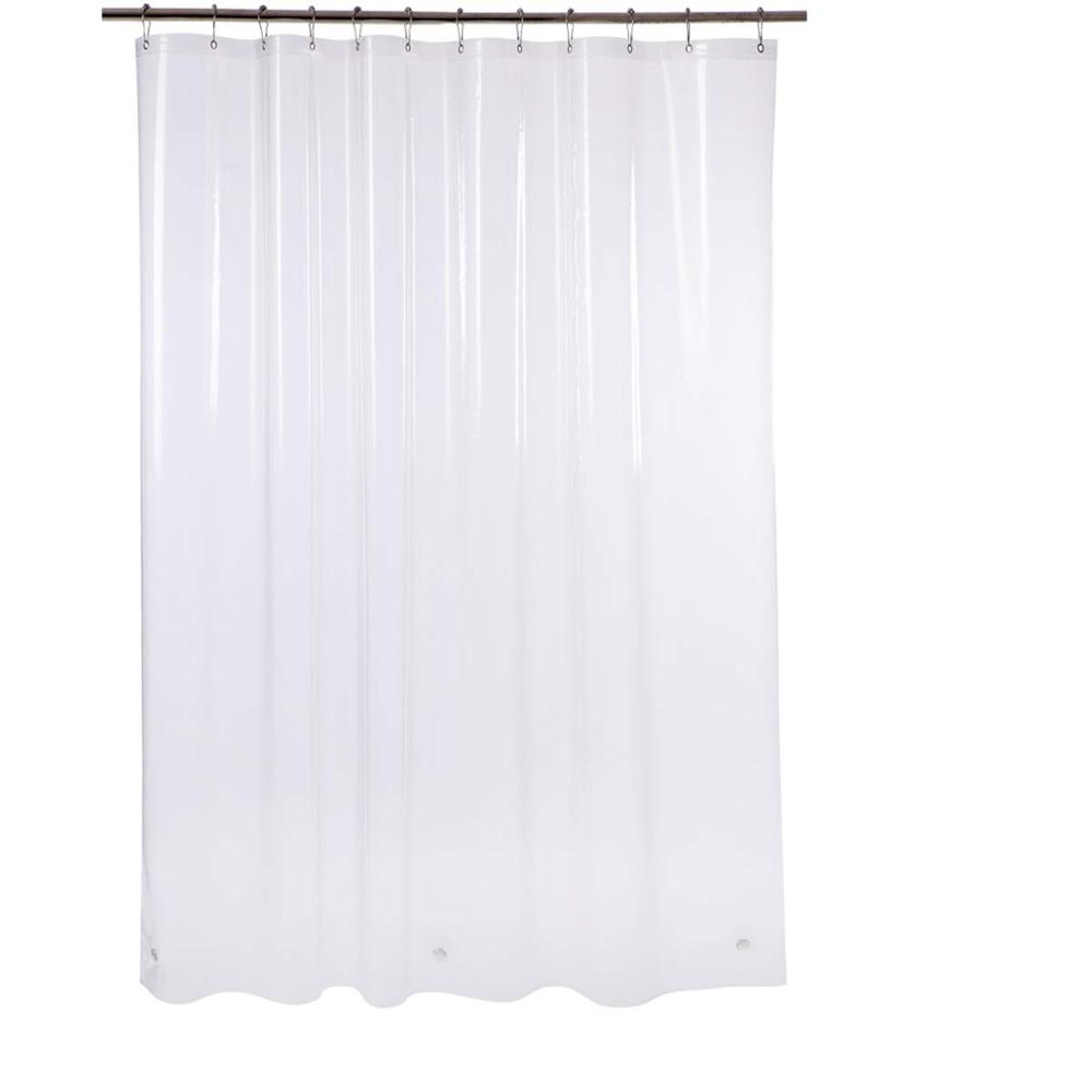 Heavy Duty non-toxic 8 gauge frosted PEVA shower curtain liner