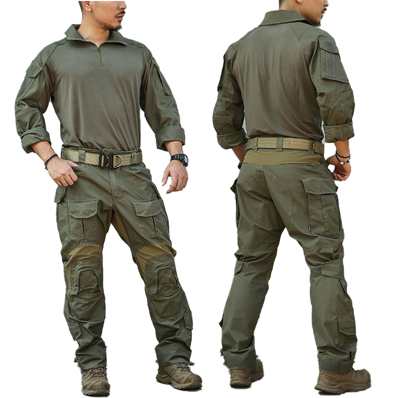 Emersongear камуфляжная тактическая Боевая рубашка военная форма армейская G3 обновленная рубашка Uniforme Tactico Militaire