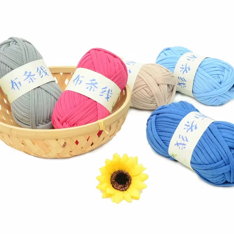 cheap 100% polyester yarn dyed pure color cloth thread weaving mop yarn polyester yarn