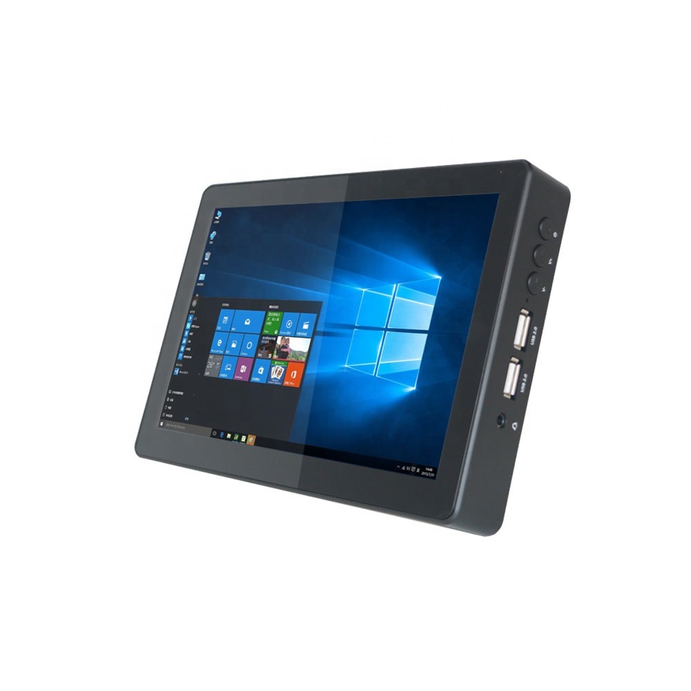 Gole1 безвентиляторный J3355 образование бизнес POS 8 дюймов Windows 10 ПРОМЫШЛЕННЫЕ сенсорные панели ПК