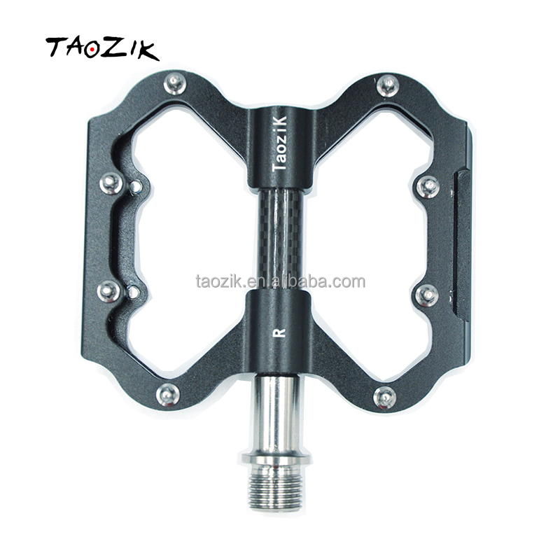 Taozik T321 легкие титановые полая углеродная средняя труба горные велосипедные педали запчасти компоненты