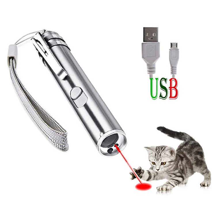 Дешевый Прочный usb Перезаряжаемый лазерный персонализированный электронный питомец забавная интерактивная игрушка для кошек