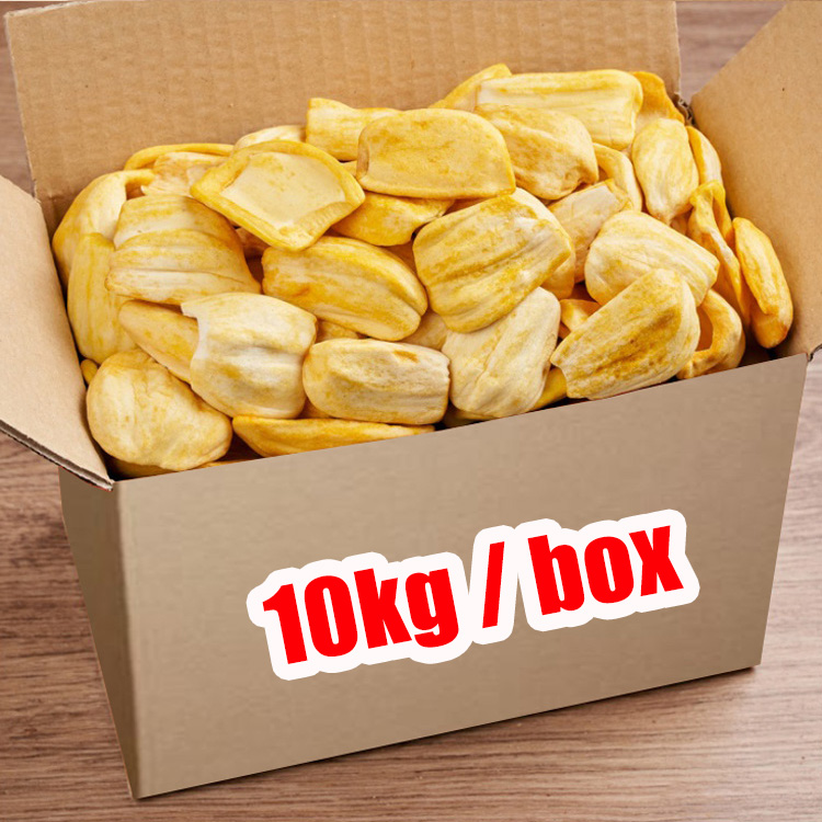 Оптовая продажа с завода OEM, целая коробка, хрустящие закуски из фруктов jackfruit