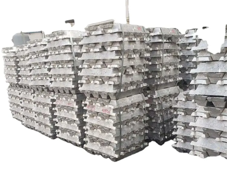 Pure Aluminium Ingot 99.7 For Sale/ Factory Direct Sale Aluminum Ingot A7 Ingot origin China