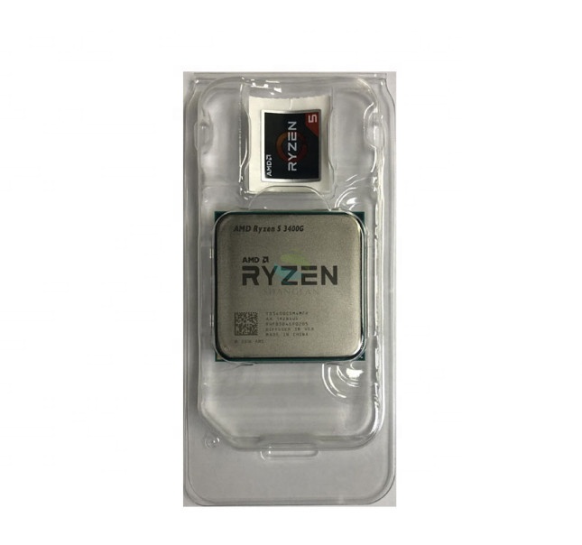 R5 3400G R5 3400G 3,7 ГГц четырехъядерный восьмипоточный процессор 65 Вт YD3400C5M4MFH разъем AM4