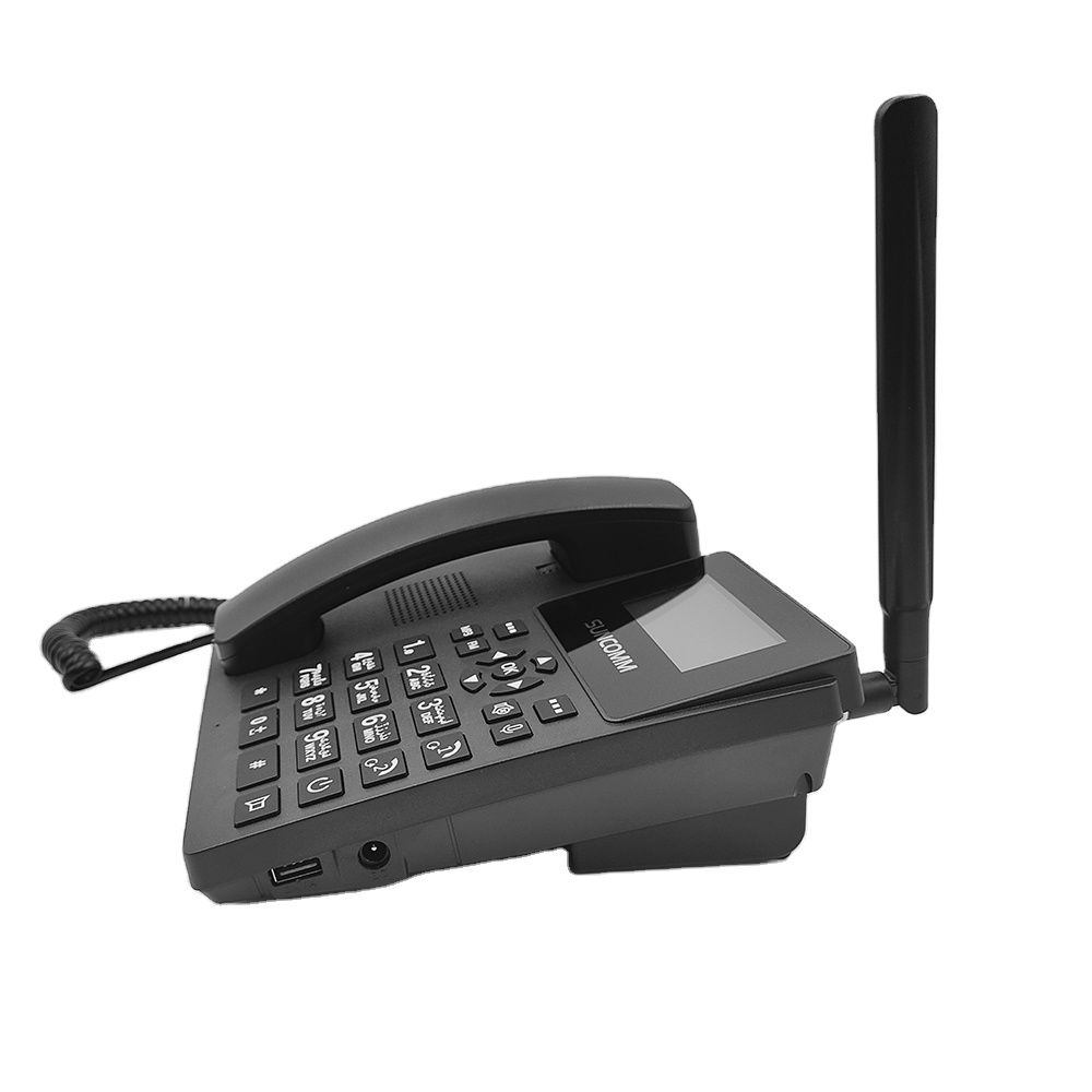 Wireless telephone SUNCOMM G718 wireless desktop phone with FM MP3 MUTE RECORD multi language