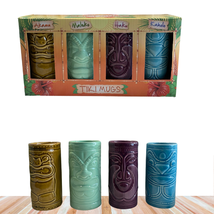 Горячая продажа продуктов в 2020 Топ 50 на заказ tiki Кружка Керамическая керамика tiki кружка набор tiki кружка оптовая продажа подарок на заказ Декор