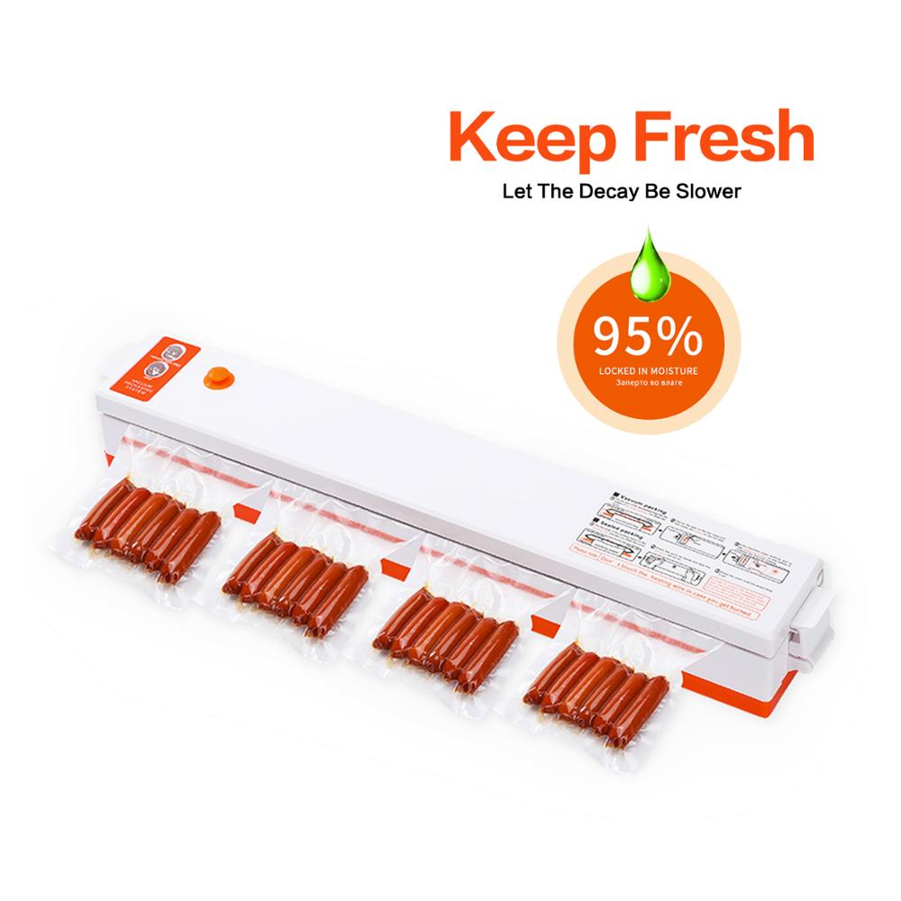 Household Automatic Kitchen Bag Storage Sealer packing Machine Food Vacuum Sealer