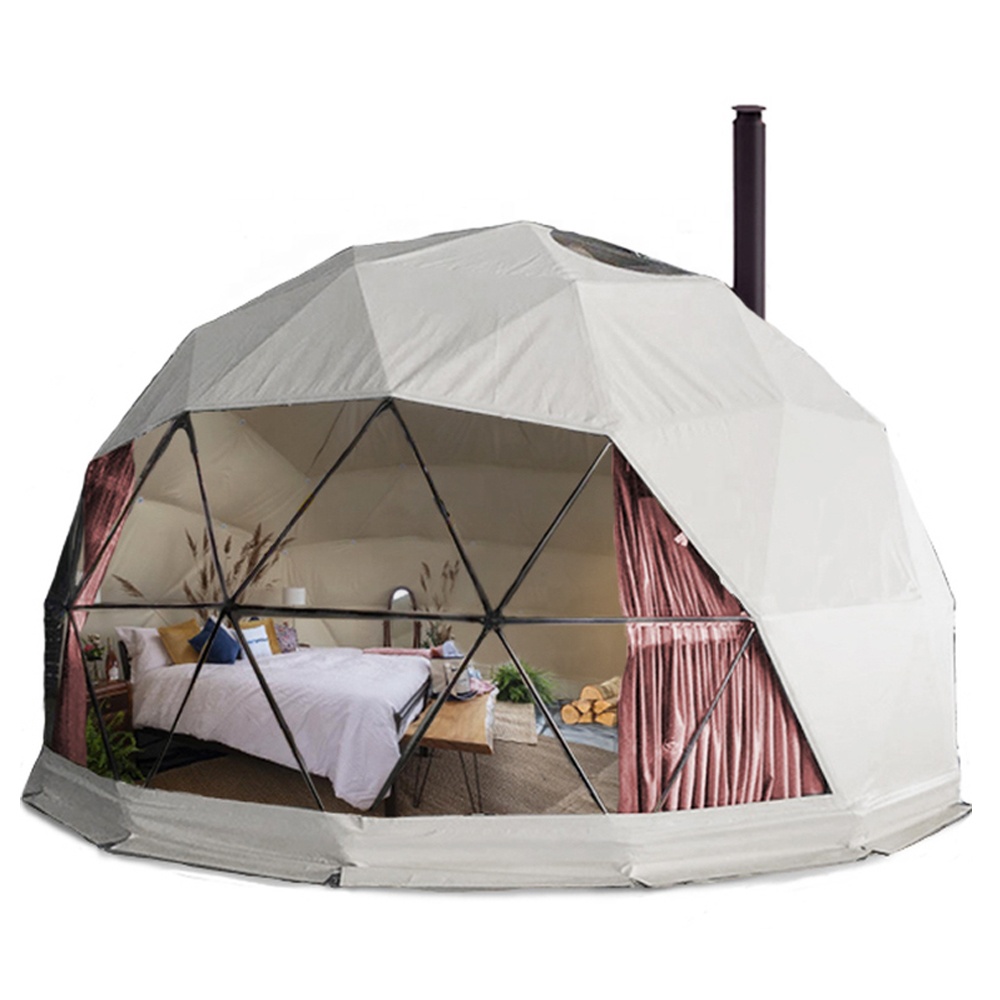 Наружная теплица из ПВХ, купольная палатка Igloo для дома, гламурный геодезический купол, палатка для кемпинга, мероприятия, 10 м