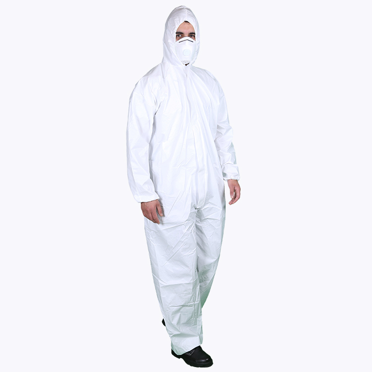 cheap safety protective jumpsuits eco friendly sms disposable sf safety protective coverall