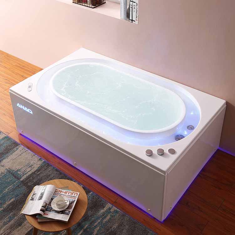 Best Quality Indoor Multifunctional Whirlpool Hydro Massage Bathtub Hot Tubs Abs Bath